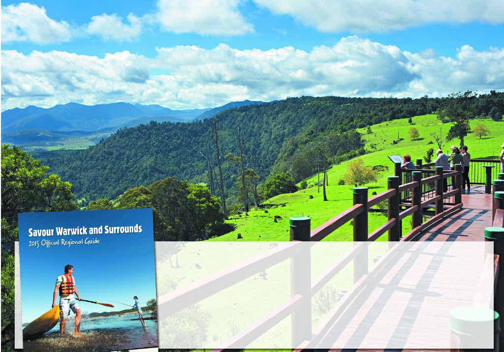 SPECTACULAR: The view from Carr’s Lookout, looking across the Head Valley and to Mt Superbus.